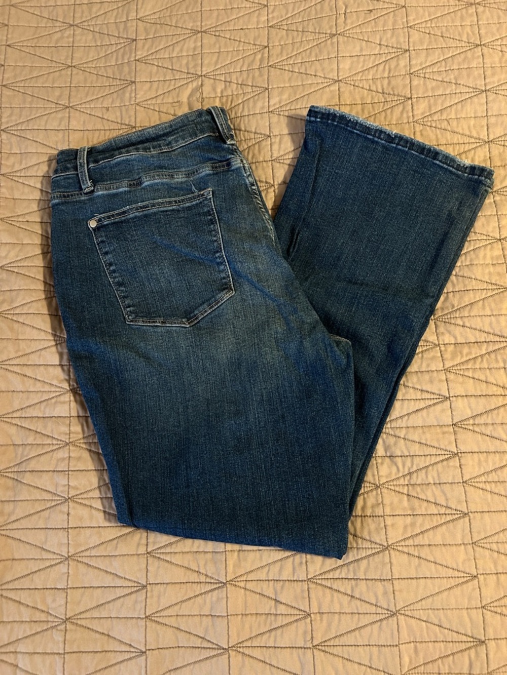 Judy Blue Dark Blue Flared Wide-Leg Jeans